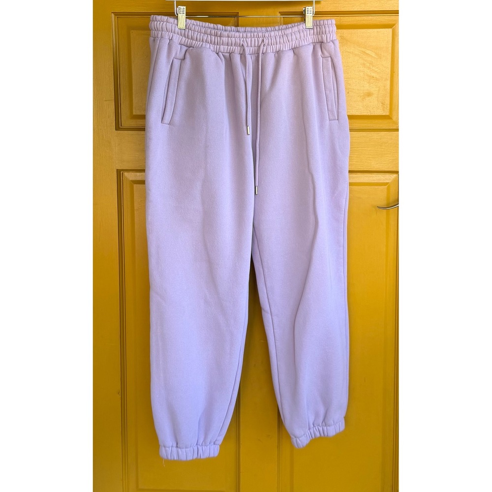 Lavender Purple Thick Fleece Jogger Sweatpants XL LD-XXW-AB10 Cozycore